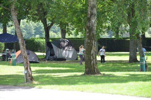 Camping de la porte d'arroux tent