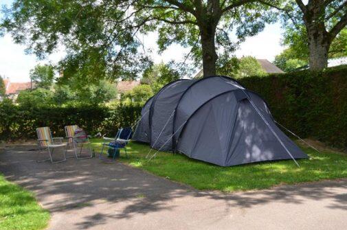 Camping de la porte d'arroux tent