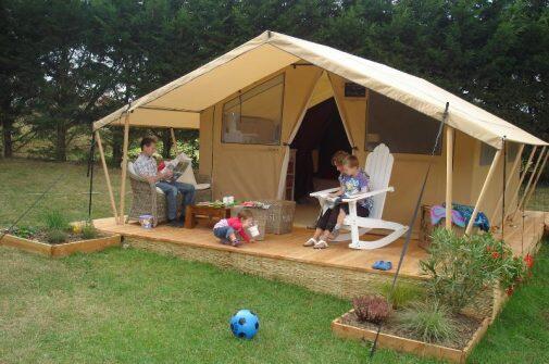 Camping Le Clos de la Chaume tent