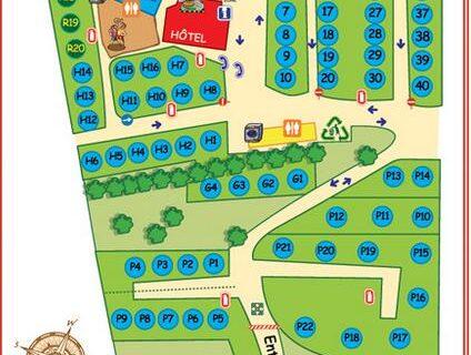 camping-les-rives-du-loup plattegrond